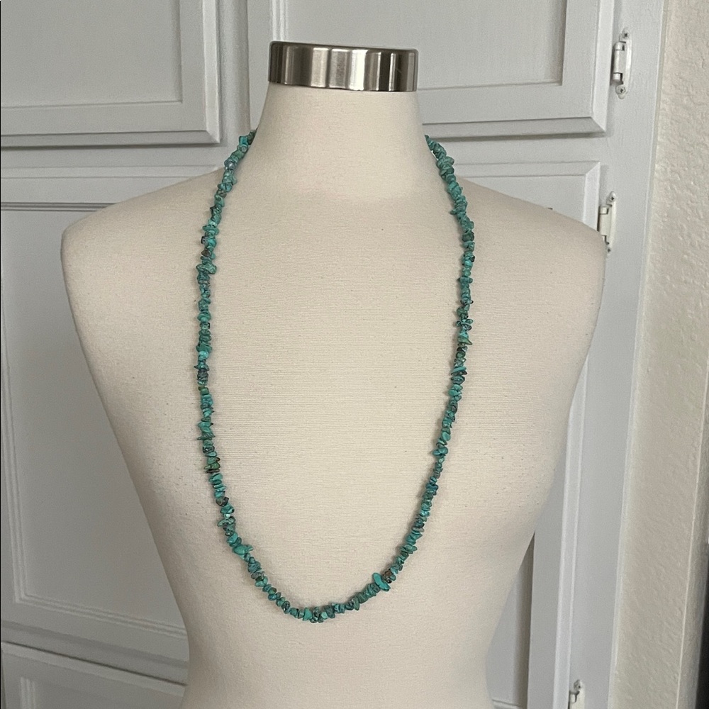 Turquoise Beaded Necklace